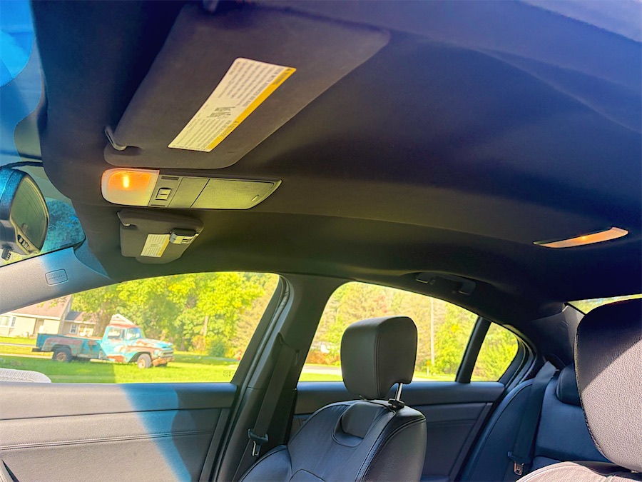 Black headliner