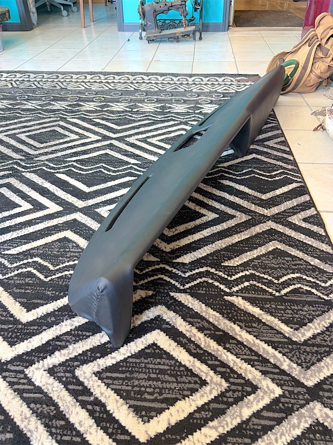 Recovered dash pad