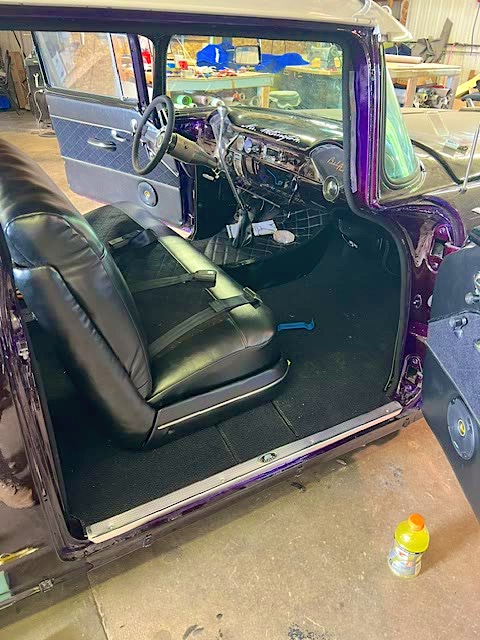 1955 Nomad interior
